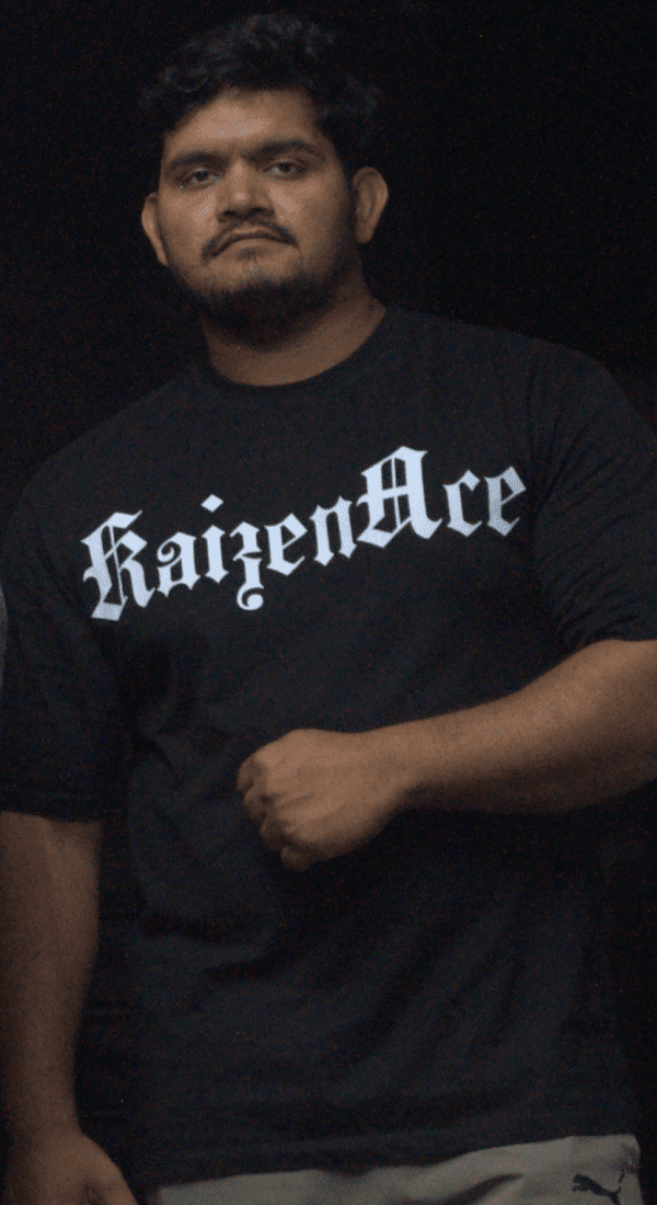 Dragon’s Discipline Oversized Tee – Black/White Edition - Image 3